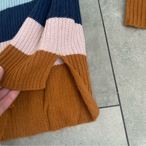 Madewell Thompson striped knit pullover sweater S - Picture 5 of 9